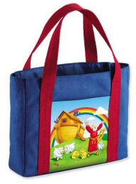 Title: The Beginner's Bible My First Church Bag, Noah's Ark, Medium, Canvas, Author: Zondervan