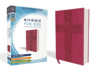 Title: NIV, Bible for Kids, Large Print, Leathersoft, Pink, Red Letter, Comfort Print: Thinline Edition, Author: Zondervan