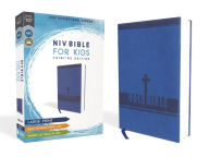 Title: Niv, Bible for Kids, Large Print, Leathersoft, Blue, Red Letter, Comfort Print: Thinline Edition, Author: Zondervan