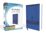 Title: NIV, Bible for Kids, Large Print, Leathersoft, Blue, Red Letter, Comfort Print: Thinline Edition, Author: Zondervan