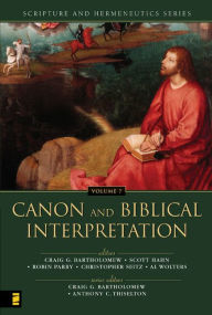 Title: Canon and Biblical Interpretation, Author: Craig Bartholomew