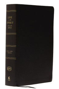 Title: KJV, Life in the Spirit Study Bible, Bonded Leather, Black, Thumb Indexed, Red Letter: Formerly Full Life Study, Author: Thomas Nelson