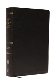 Title: KJV, Life in the Spirit Study Bible, Genuine Leather, Black, Thumb Indexed, Red Letter: Formerly Full Life Study, Author: Thomas Nelson