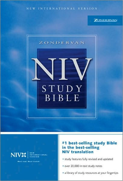 Zondervan NIV Study Bible by Zondervan Publishing, Hardcover | Barnes ...