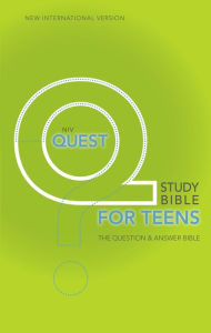 Title: NIV, Quest Study Bible for Teens, Hardcover: The Question and Answer Bible, Author: Zondervan