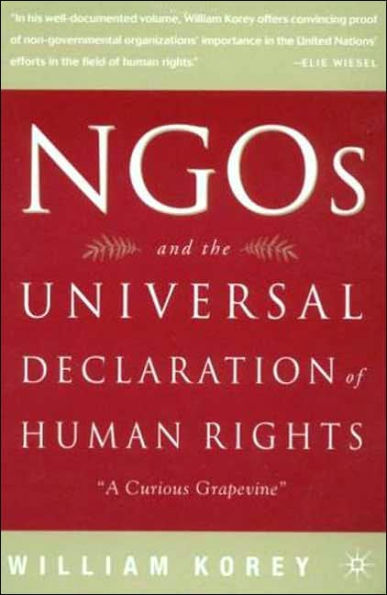 NGO's and the Universal Declaration of Human Rights: A Curious Grapevine / Edition 1