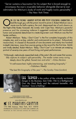 Robert Mitchum Baby I Don T Care By Lee Server Paperback Barnes Noble
