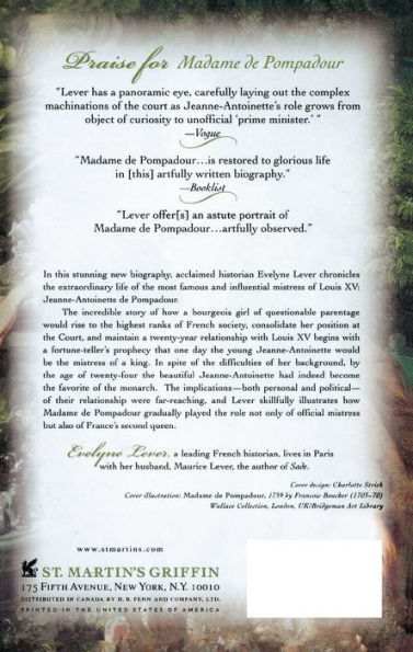 Madame de Pompadour: A Life