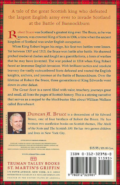 The Great Scot: A Novel of Robert the Bruce, Scotland's Legendary Warrior King