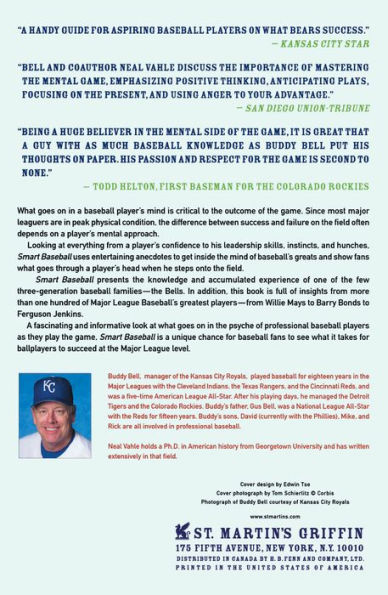 Smart Baseball: Inside the Mind of Baseball's Top Players