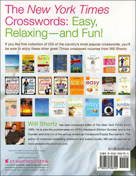 The New York Times Weekend at Home Crossword Puzzle Omnibus: 200 Relaxing Puzzles