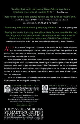 All In: The (Almost) Entirely True Story of the World Series of Poker