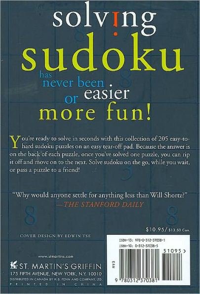 Will Shortz Presents the Little Flip Book of Sudoku