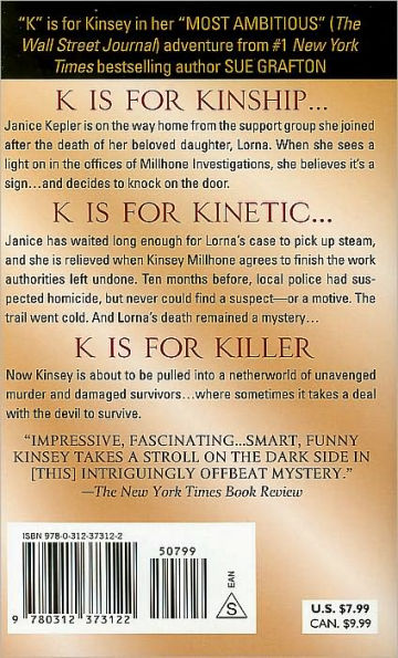 K Is for Killer (Kinsey Millhone Series #11)