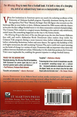 The Missing Ring How Bear Bryant And The 1966 Alabama Crimson Tide Were Denied College Footballs Most Elusive Prizepaperback