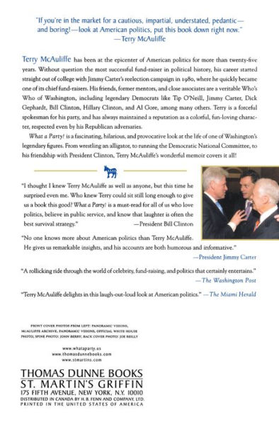 What A Party!: My Life Among Democrats: Presidents, Candidates, Donors, Activists, Alligators and Other Wild Animals