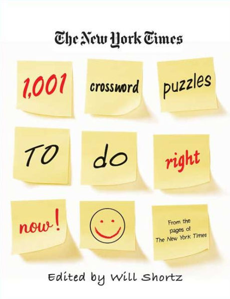 New York Times 1,001 Crossword Puzzles to Do Right Now