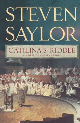 Catilina S Riddle Roma Sub Rosa Series 3 By Steven Saylor Paperback Barnes Noble