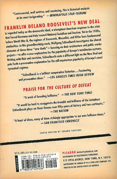 Three New Deals: Reflections on Roosevelt's America, Mussolini's Italy, and Hitler's Germany, 1933-1939