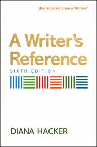 Title: Writer's Reference / Edition 6, Author: Diana Hacker