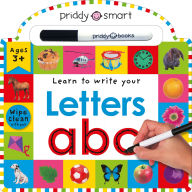Title: Wipe Clean: Letters: An introduction to writing the ABCs with activities to do again and again!, Author: Roger Priddy
