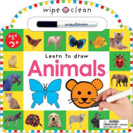 Title: Learn to Draw Animals: 26 Wipe-Clean Pages of Early Learning Fun, Author: Roger Priddy