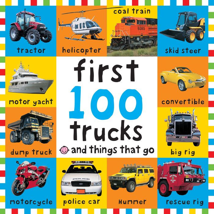 First 100 Trucks (Bright Baby Series)