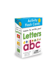Title: Wipe-Clean: Activity Flash Cards Letters: 26 double-sided wipe-clean flash cards -- includes pen!