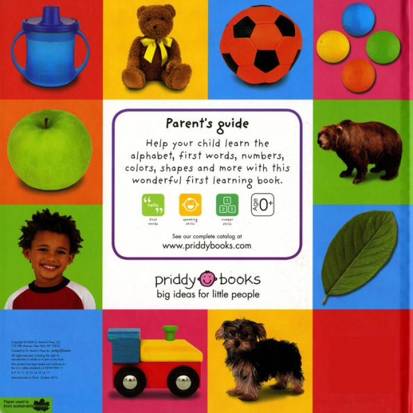 Colors, ABC, Numbers (Bright Baby Series) by Roger Priddy, Board Book