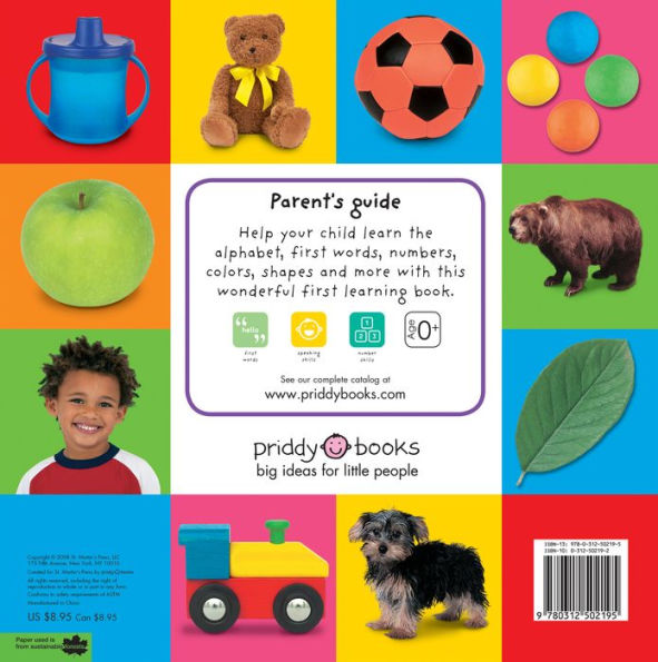 Colors, ABC, Numbers (Bright Baby Series) by Roger Priddy, Board Book