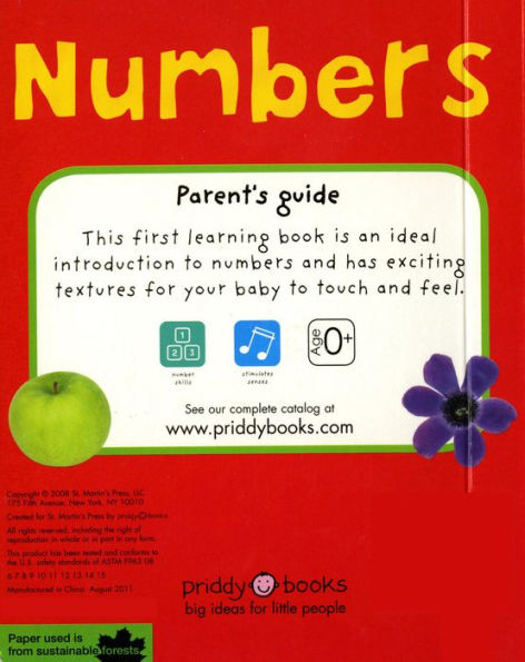 Numbers (Bright Baby Touch and Feel Series)