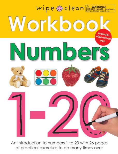 Wipe Clean Workbook Numbers 1-30