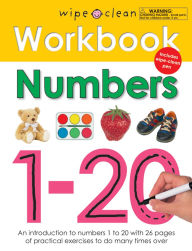 Title: Wipe Clean Workbook Numbers 1-20, Author: Roger Priddy