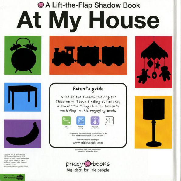 At My House (Lift-the-Flap Shadow Book Series)