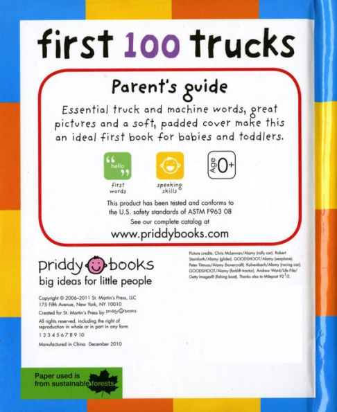 First 100 Trucks: And Things That Go