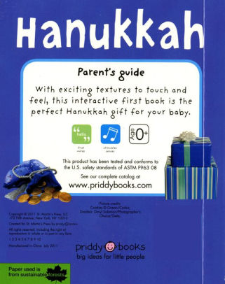 Hanukkah (Bright Baby Touch and Feel Series) by Roger Priddy, Board