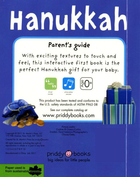 Hanukkah (Bright Baby Touch and Feel Series)
