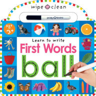 Title: Wipe Clean: First Words, Author: Roger Priddy