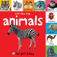 Title: Bright Baby Lift-the-Tab: Animals, Author: Roger Priddy