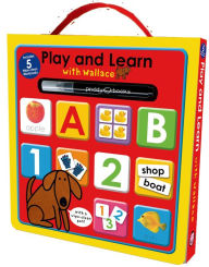 Title: Play and Learn with Wallace: Workbook Box Set, Author: Roger Priddy