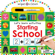 Title: Wipe Clean: Starting School, Author: Roger Priddy