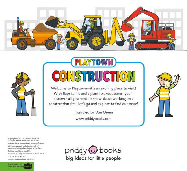 Playtown: Construction: A-Lift-the-Flap-Book