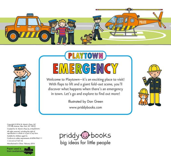 Playtown: Emergency: A Lift-the-Flap book