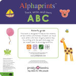 Alternative view 3 of Alphaprints: Trace, Write, and Learn ABC: Finger tracing & wipe clean