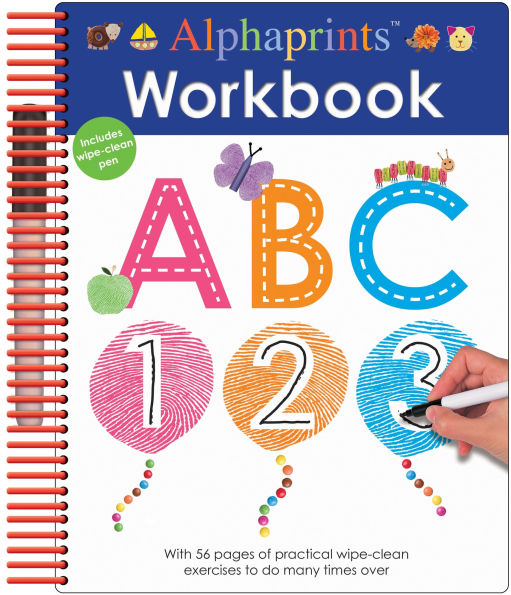 Alphaprints: Wipe Clean Workbook ABC