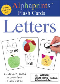 Title: Alphaprints: Wipe Clean Flash Cards Letters, Author: Roger Priddy