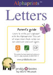 Alternative view 2 of Alphaprints: Wipe Clean Flash Cards Letters