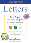 Alternative view 3 of Alphaprints: Wipe Clean Flash Cards Letters