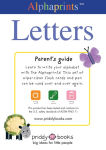 Alternative view 4 of Alphaprints: Wipe Clean Flash Cards Letters