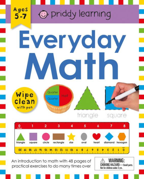 Wipe Clean Workbook: Everyday Math (enclosed spiral binding): Ages 5-7; wipe-clean with pen